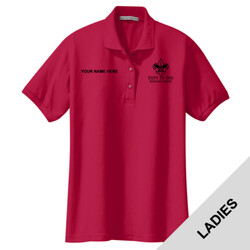 L500 - BSAE096 - EMB - Ladies Pique Polo