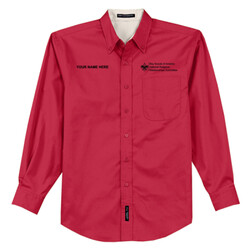 S608 - EMB - Long Sleeve Dress Shirt